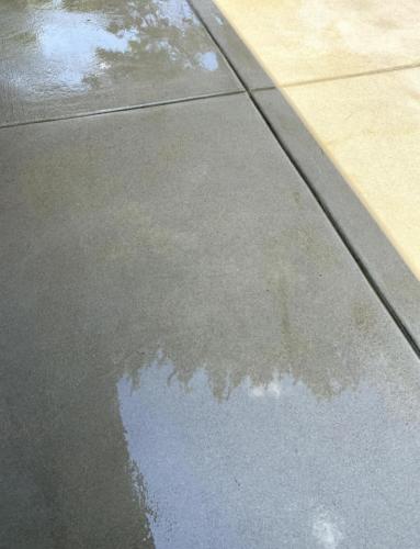 After- Concrete Cleaning