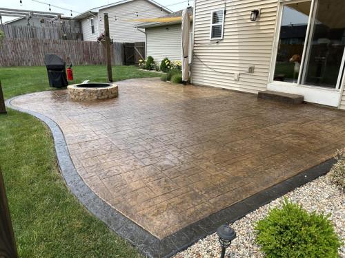 Stamped Patio