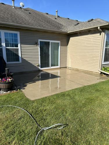 After- Patio Cleaning